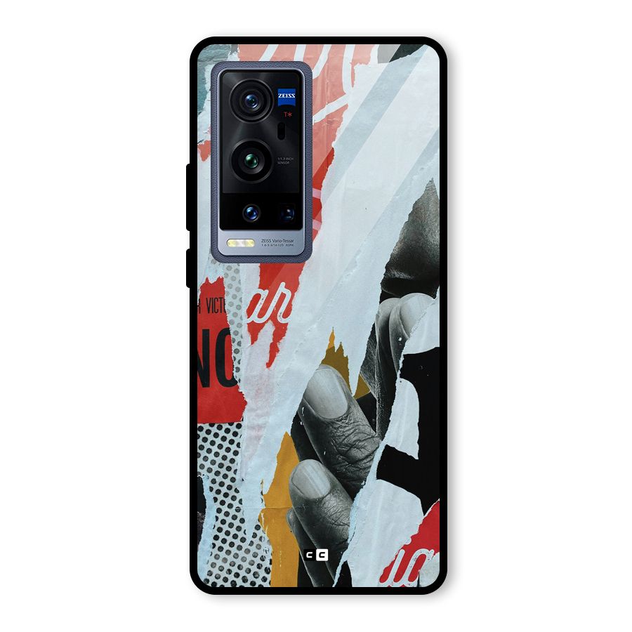 Fabulous Paper Cutout Glass Back Case for Vivo X60 Pro Plus