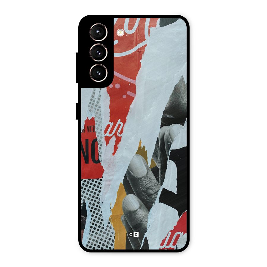 Fabulous Paper Cutout Metal Back Case for Galaxy S21 5G