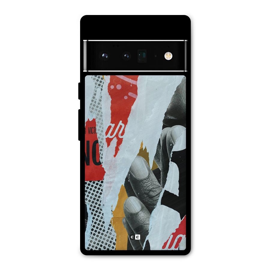 Fabulous Paper Cutout Metal Back Case for Google Pixel 6 Pro