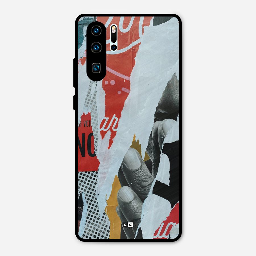 Fabulous Paper Cutout Metal Back Case for Huawei P30 Pro