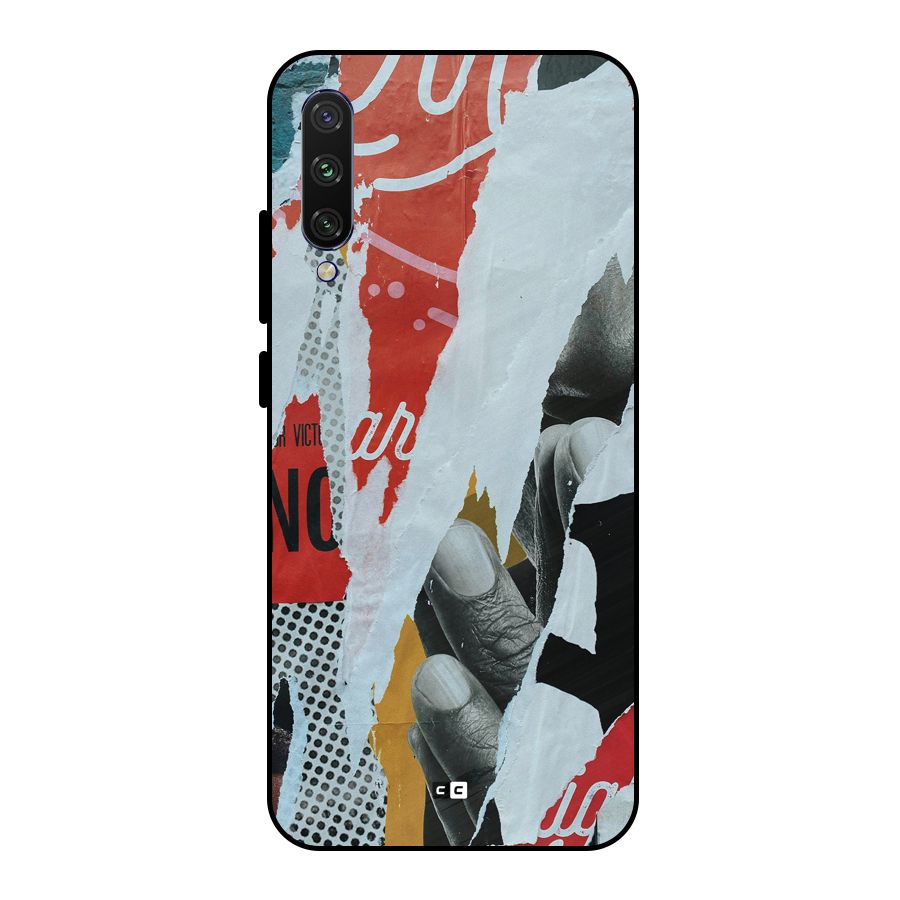 Fabulous Paper Cutout Metal Back Case for Mi A3