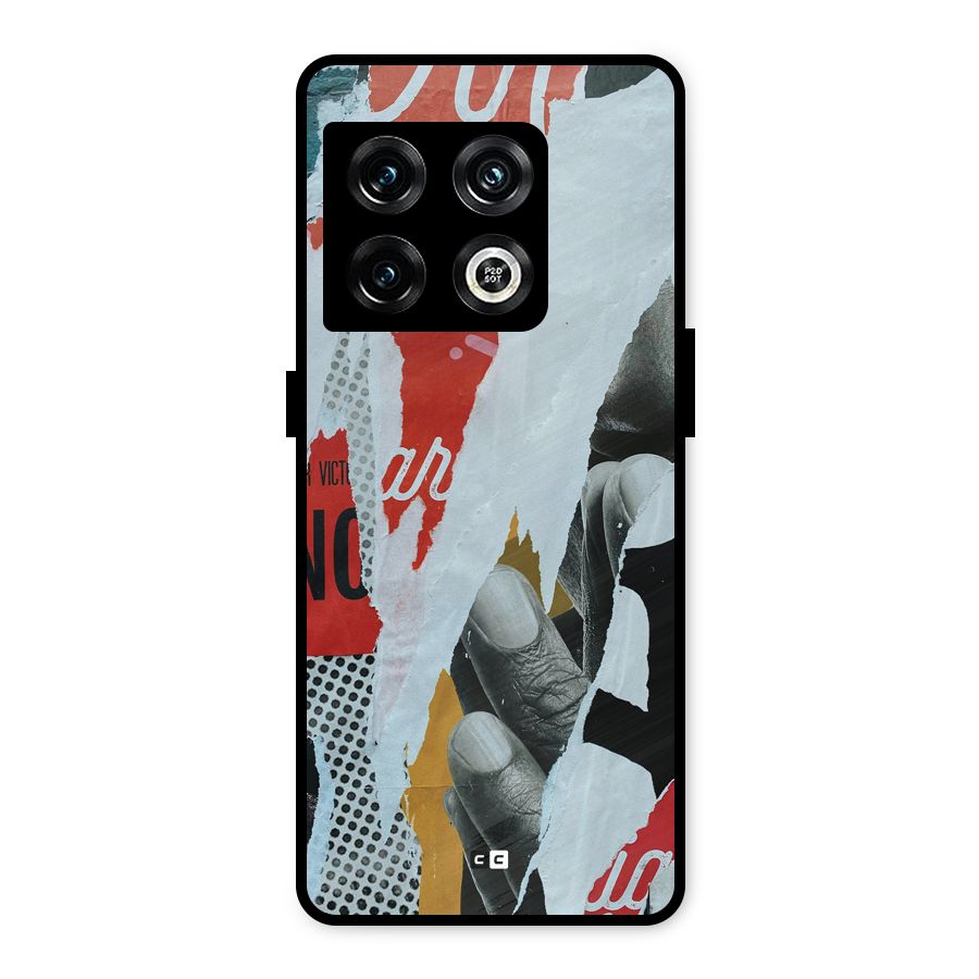 Fabulous Paper Cutout Metal Back Case for OnePlus 10 Pro 5G