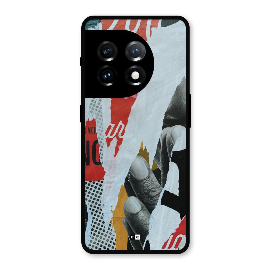 Fabulous Paper Cutout Metal Back Case for OnePlus 11