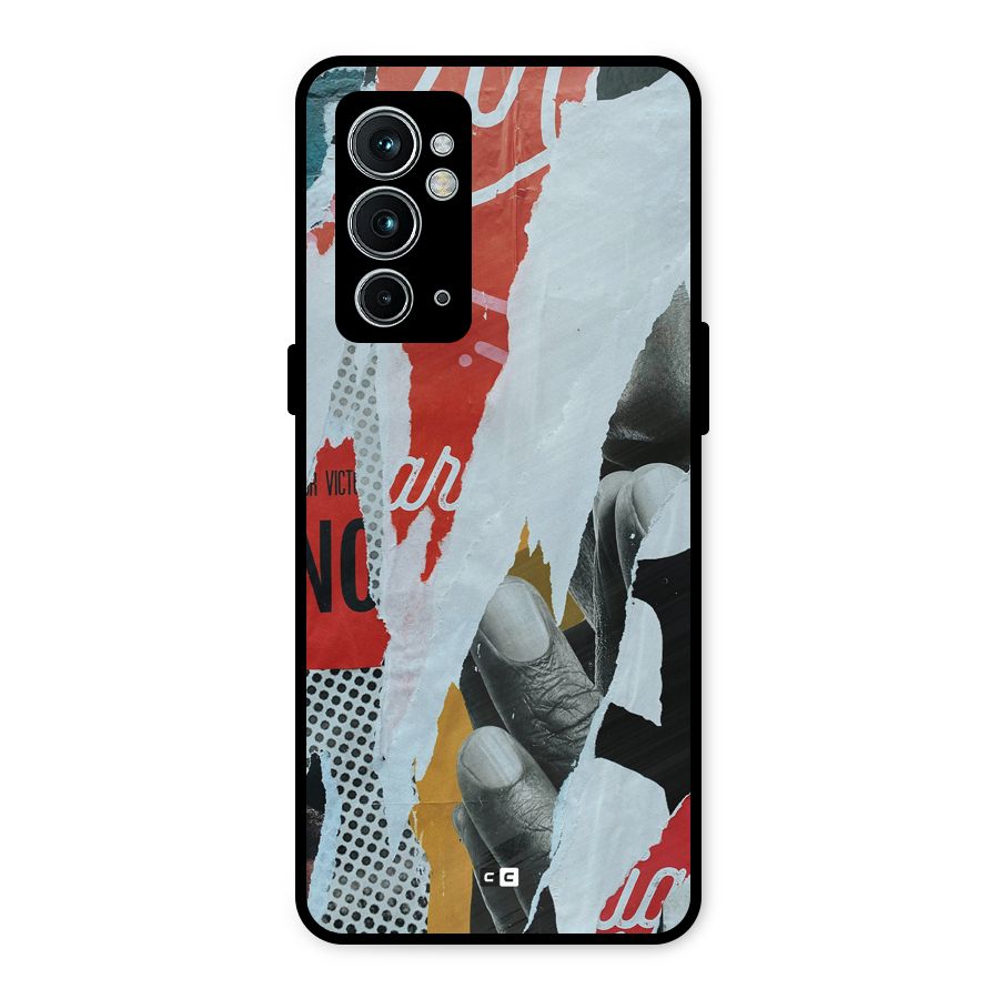Fabulous Paper Cutout Metal Back Case for OnePlus 9RT 5G