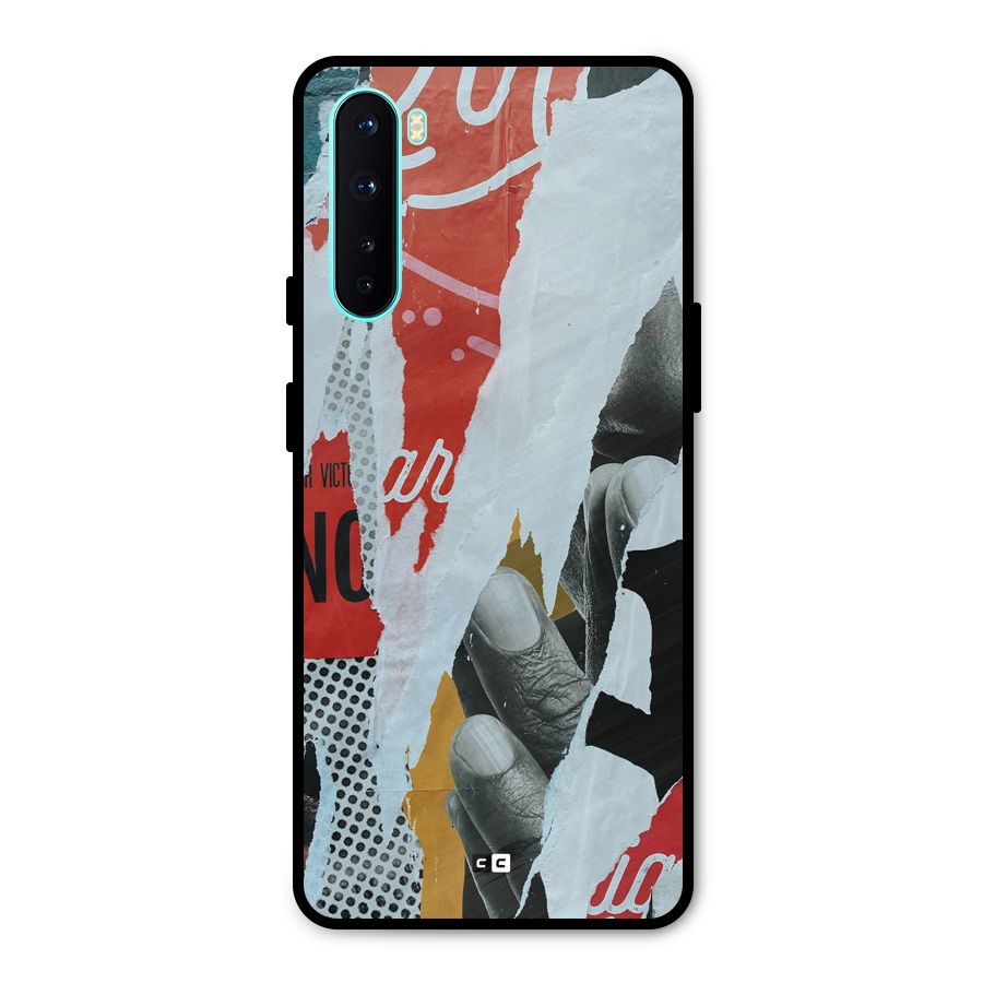 Fabulous Paper Cutout Metal Back Case for OnePlus Nord