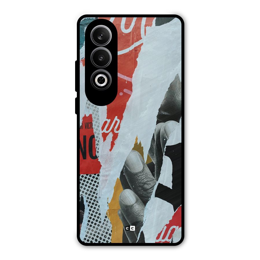 Fabulous Paper Cutout Metal Back Case for OnePlus Nord CE4