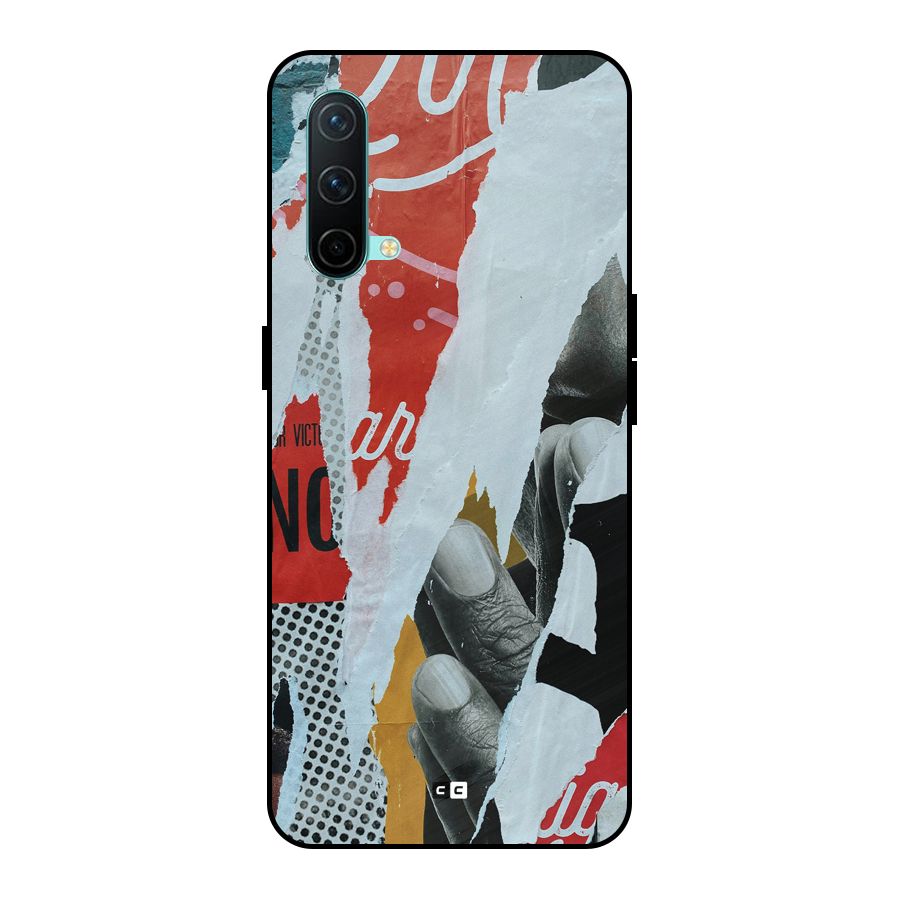 Fabulous Paper Cutout Metal Back Case for OnePlus Nord CE 5G