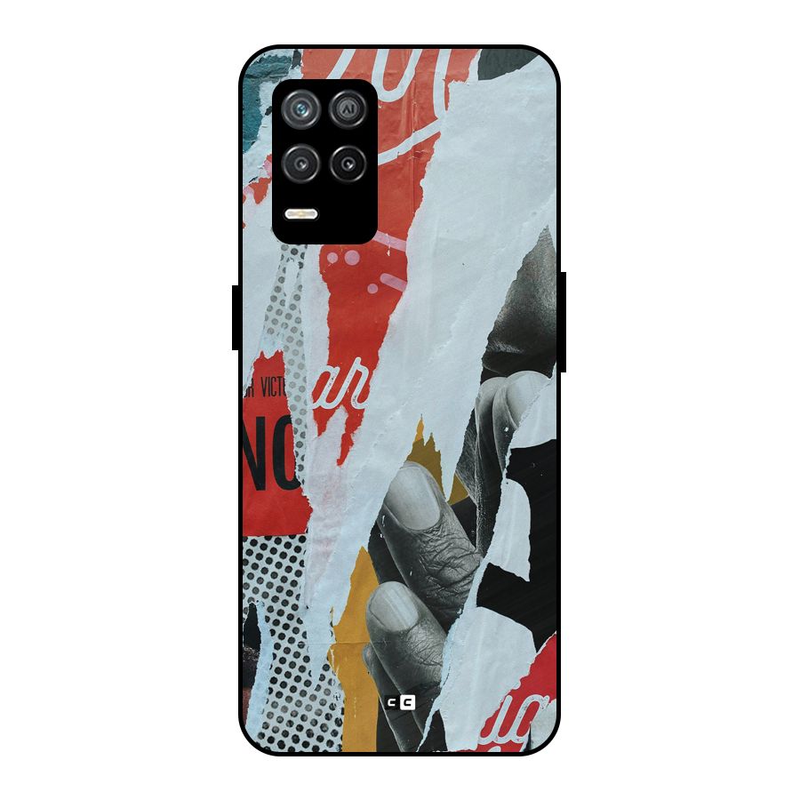 Fabulous Paper Cutout Metal Back Case for Realme 8s 5G