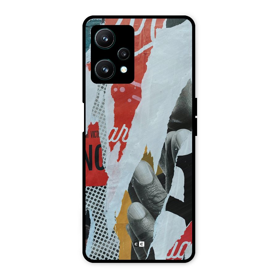 Fabulous Paper Cutout Metal Back Case for Realme 9 Pro 5G