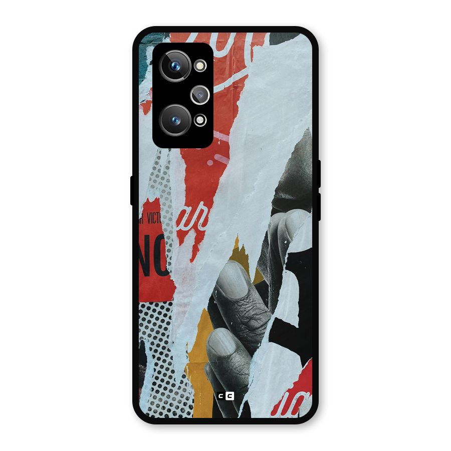 Fabulous Paper Cutout Metal Back Case for Realme GT Neo 3T