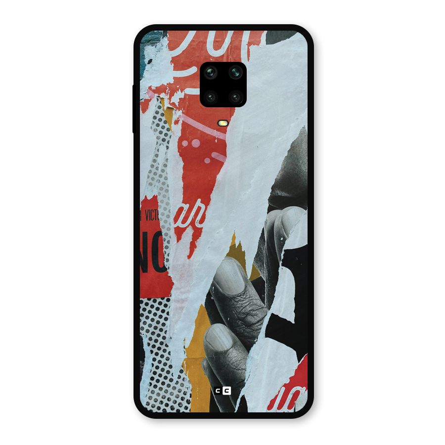 Fabulous Paper Cutout Metal Back Case for Redmi Note 10 Lite