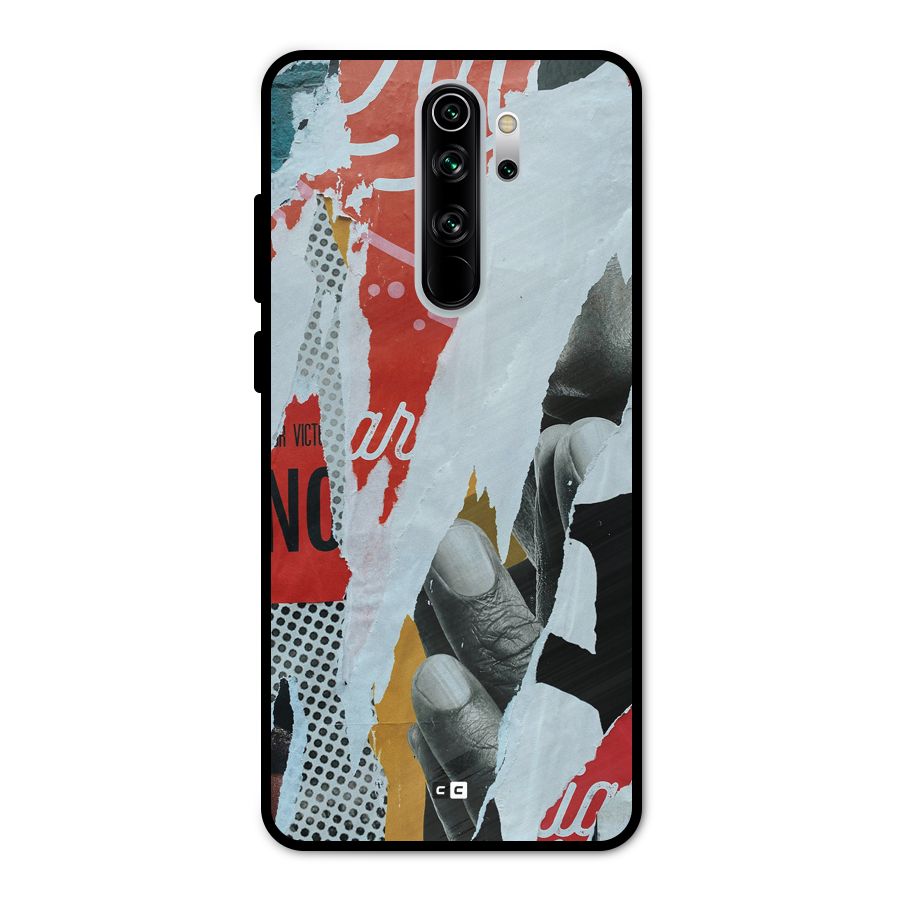 Fabulous Paper Cutout Metal Back Case for Redmi Note 8 Pro