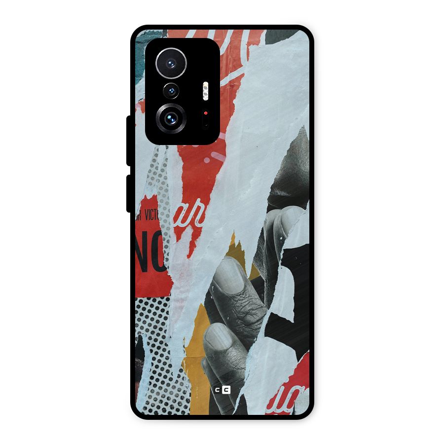 Fabulous Paper Cutout Metal Back Case for Xiaomi 11T Pro
