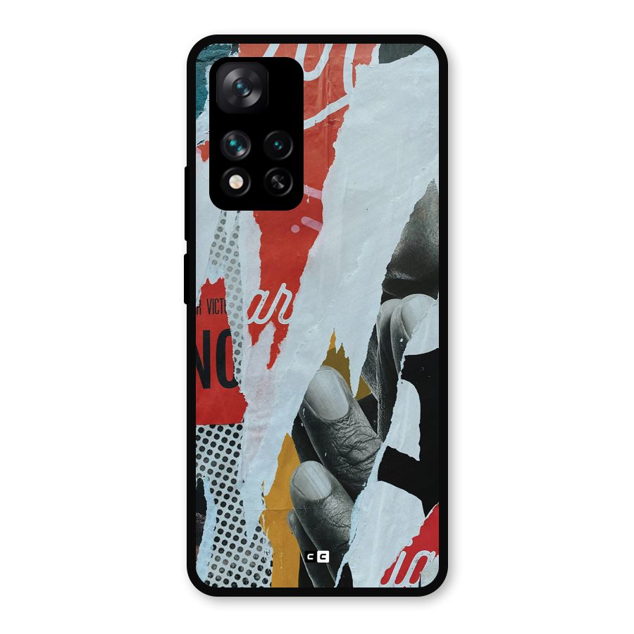 Fabulous Paper Cutout Metal Back Case for Xiaomi 11i Hypercharge 5G