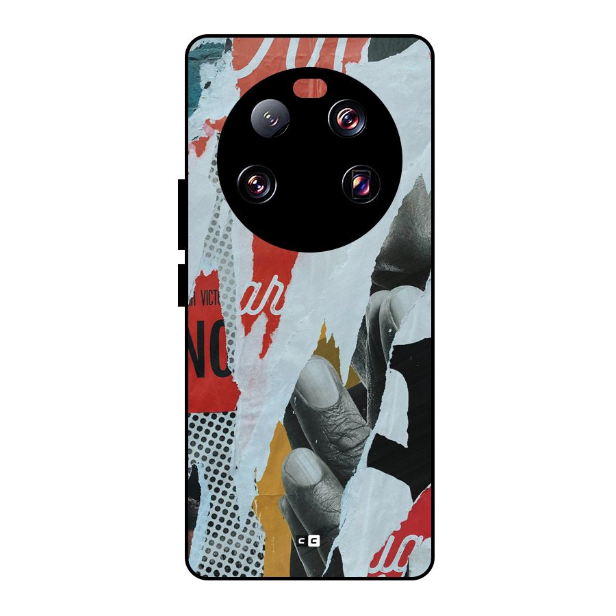 Fabulous Paper Cutout Metal Back Case for Xiaomi 13 Ultra
