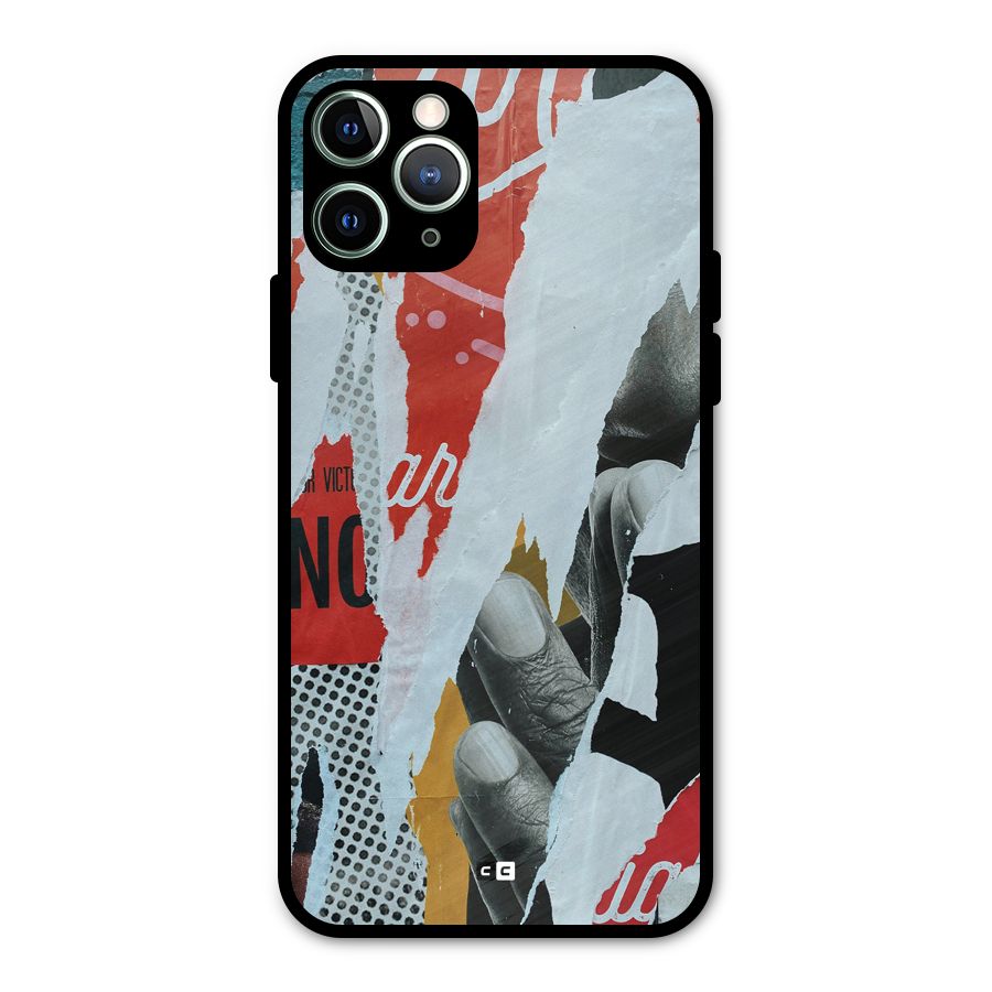 Fabulous Paper Cutout Metal Back Case for iPhone 11 Pro Max