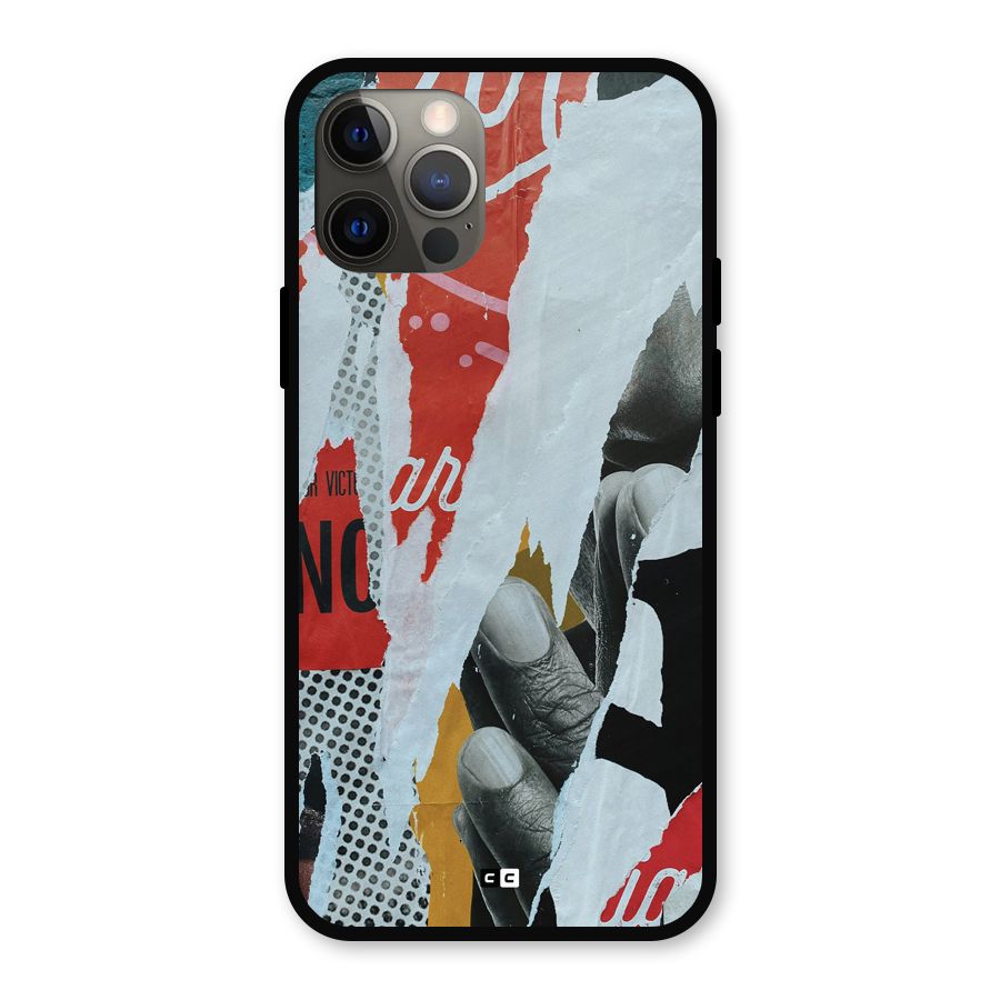 Fabulous Paper Cutout Metal Back Case for iPhone 12 Pro