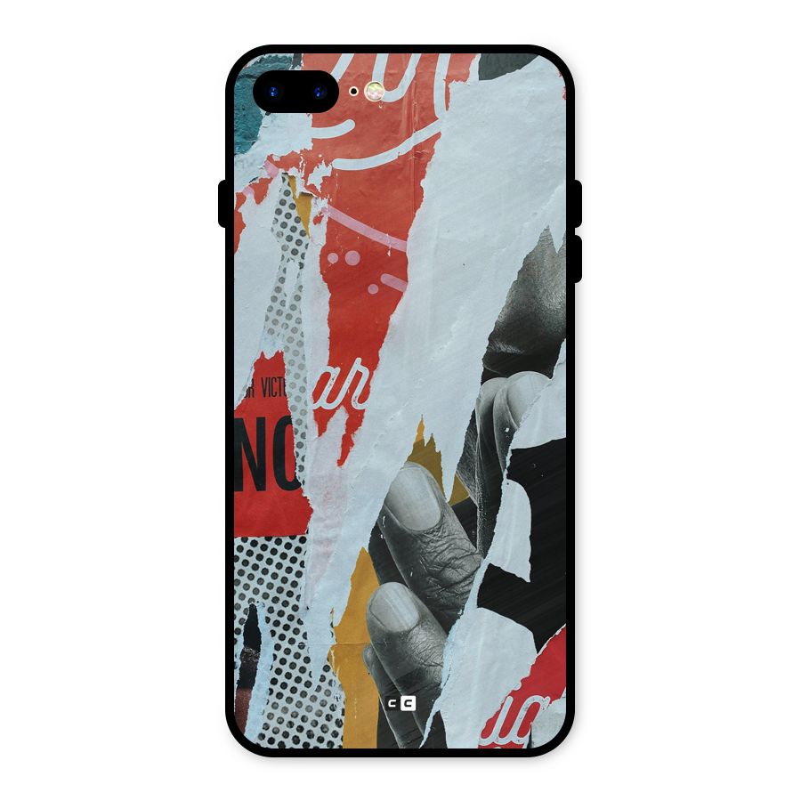 Fabulous Paper Cutout Metal Back Case for iPhone 7 Plus