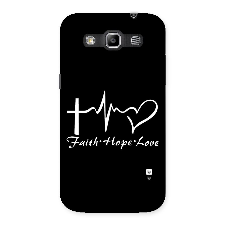 Faith Hope Love Heart Sign Back Case for Galaxy Grand Quattro