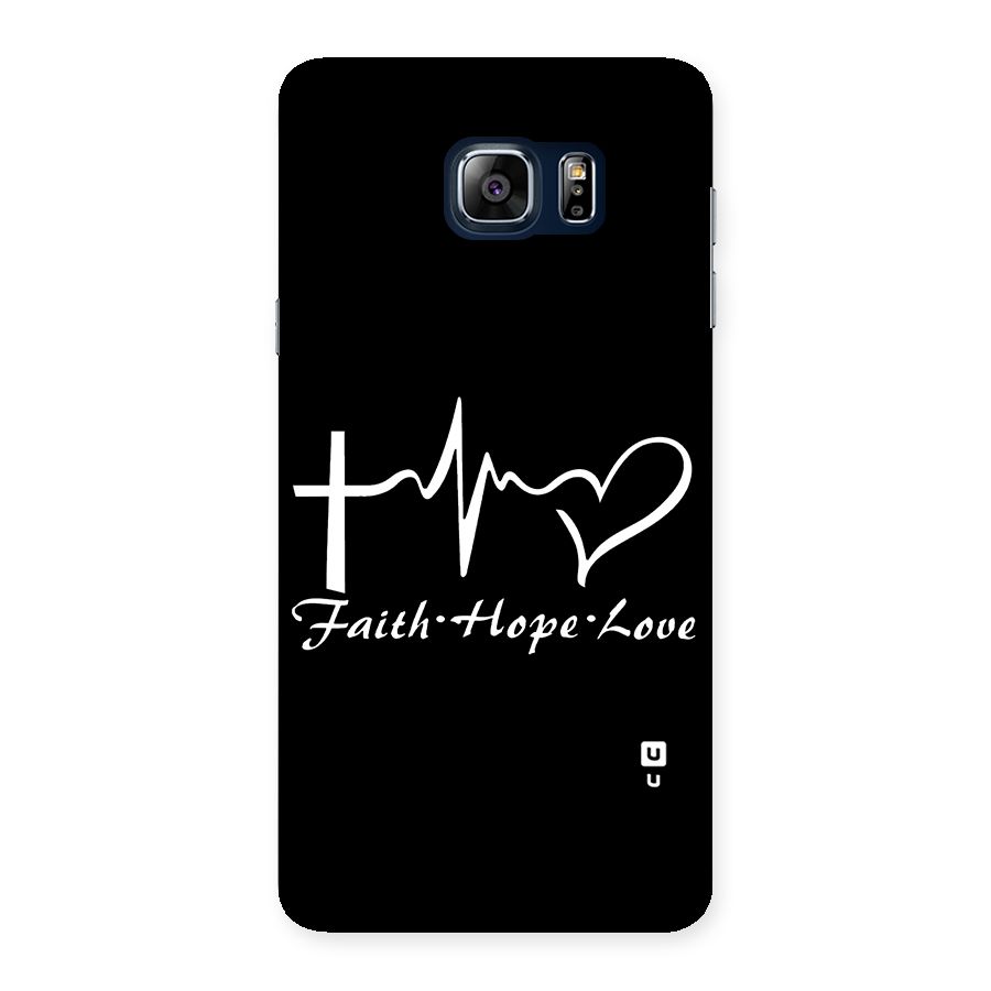 Faith Hope Love Heart Sign Back Case for Galaxy Note 5