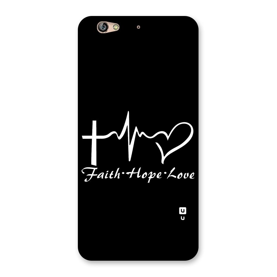 Faith Hope Love Heart Sign Back Case for Gionee S6