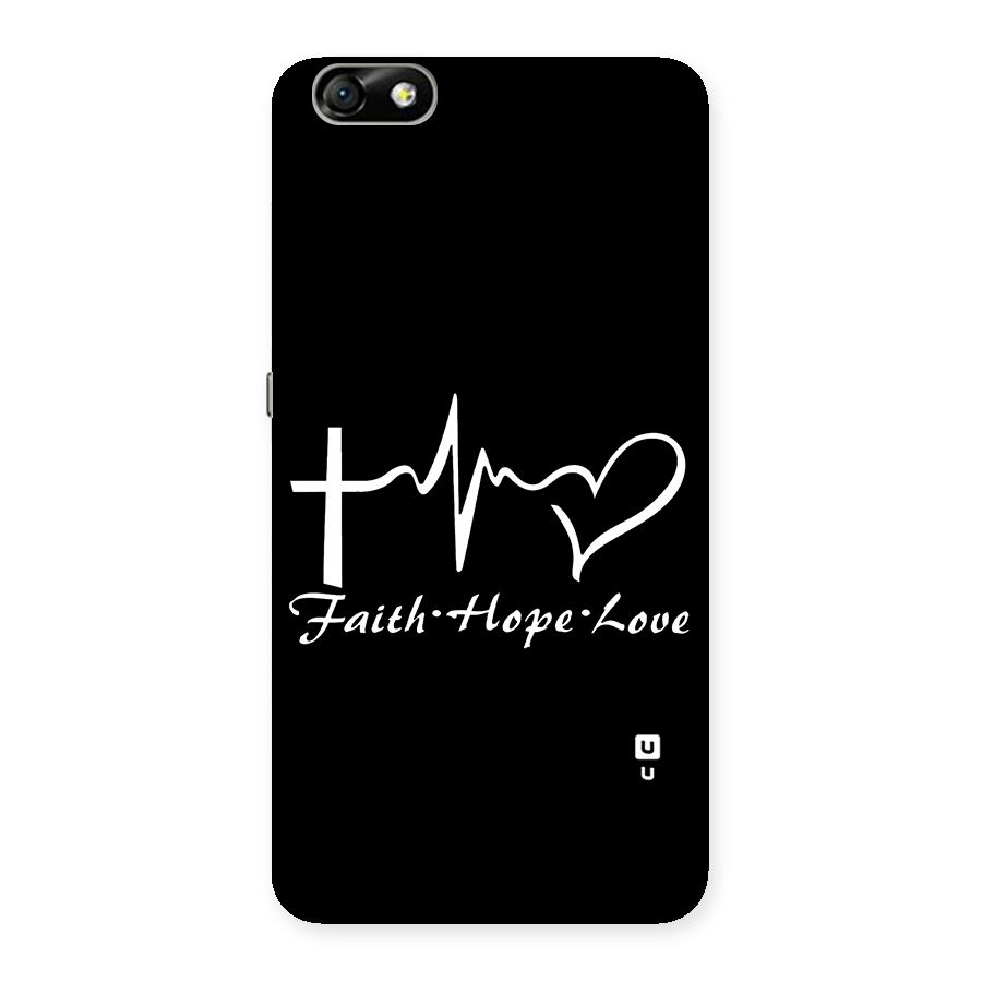 Faith Hope Love Heart Sign Back Case for Honor 4X