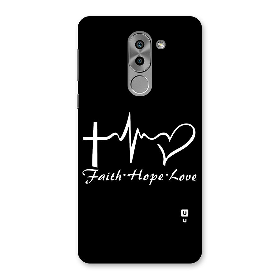 Faith Hope Love Heart Sign Back Case for Honor 6X