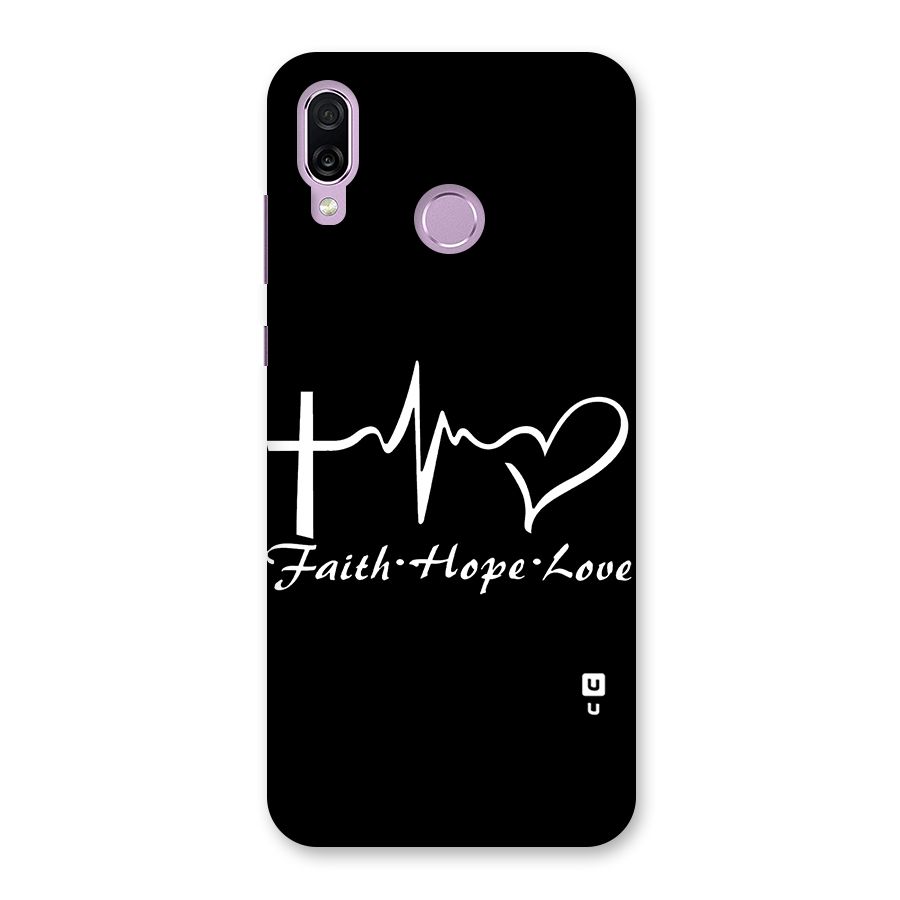 Faith Hope Love Heart Sign Back Case for Honor Play