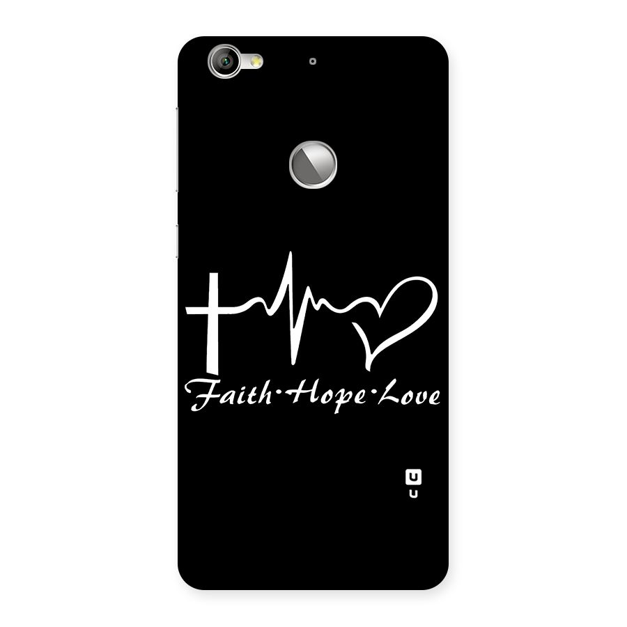 Faith Hope Love Heart Sign Back Case for LeTV Le 1s