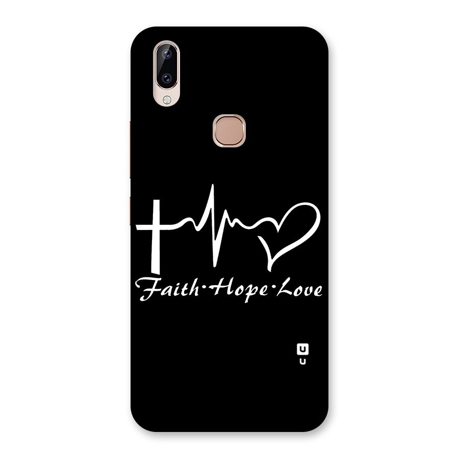 Faith Hope Love Heart Sign Back Case for Vivo Y83 Pro