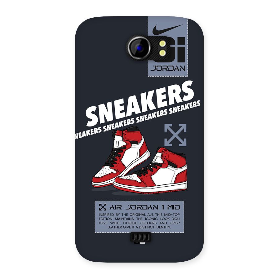 Fantastic Air Shoes Back Case for Canvas 2 A110