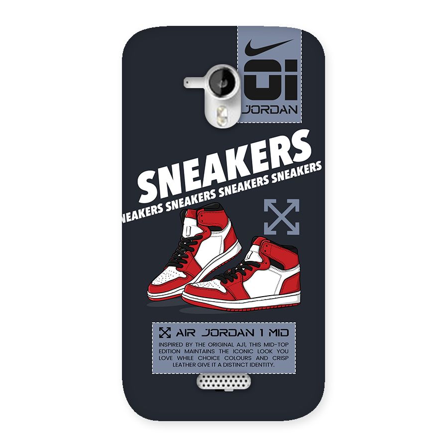 Fantastic Air Shoes Back Case for Canvas HD A116