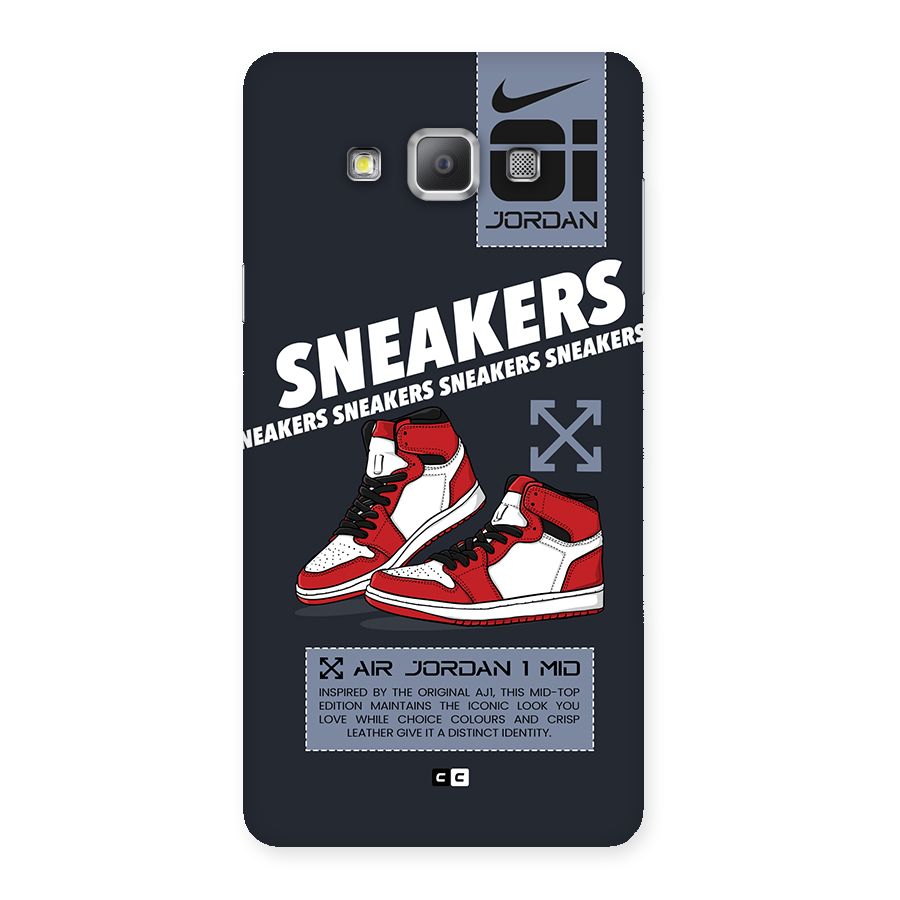 Fantastic Air Shoes Back Case for Galaxy A7