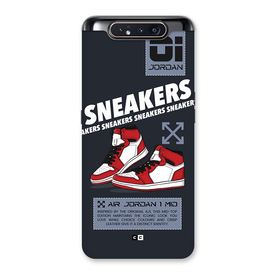 Fantastic Air Shoes Back Case for Galaxy A80