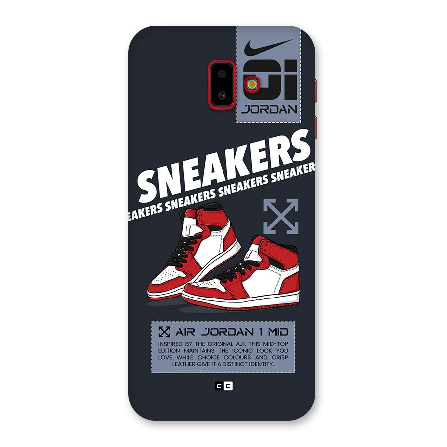 Fantastic Air Shoes Back Case for Galaxy J6 Plus