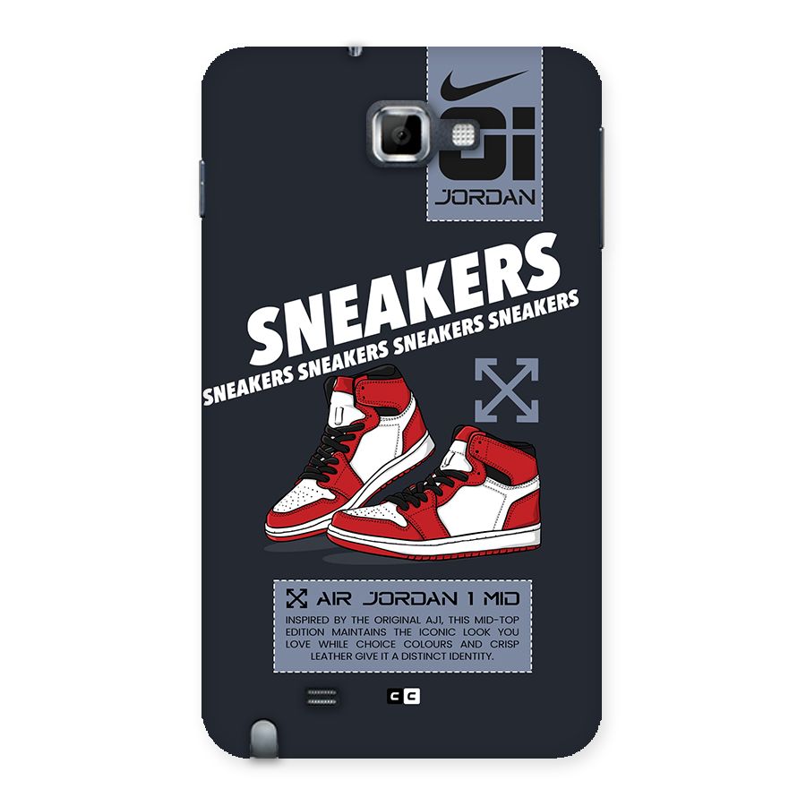 Fantastic Air Shoes Back Case for Galaxy Note