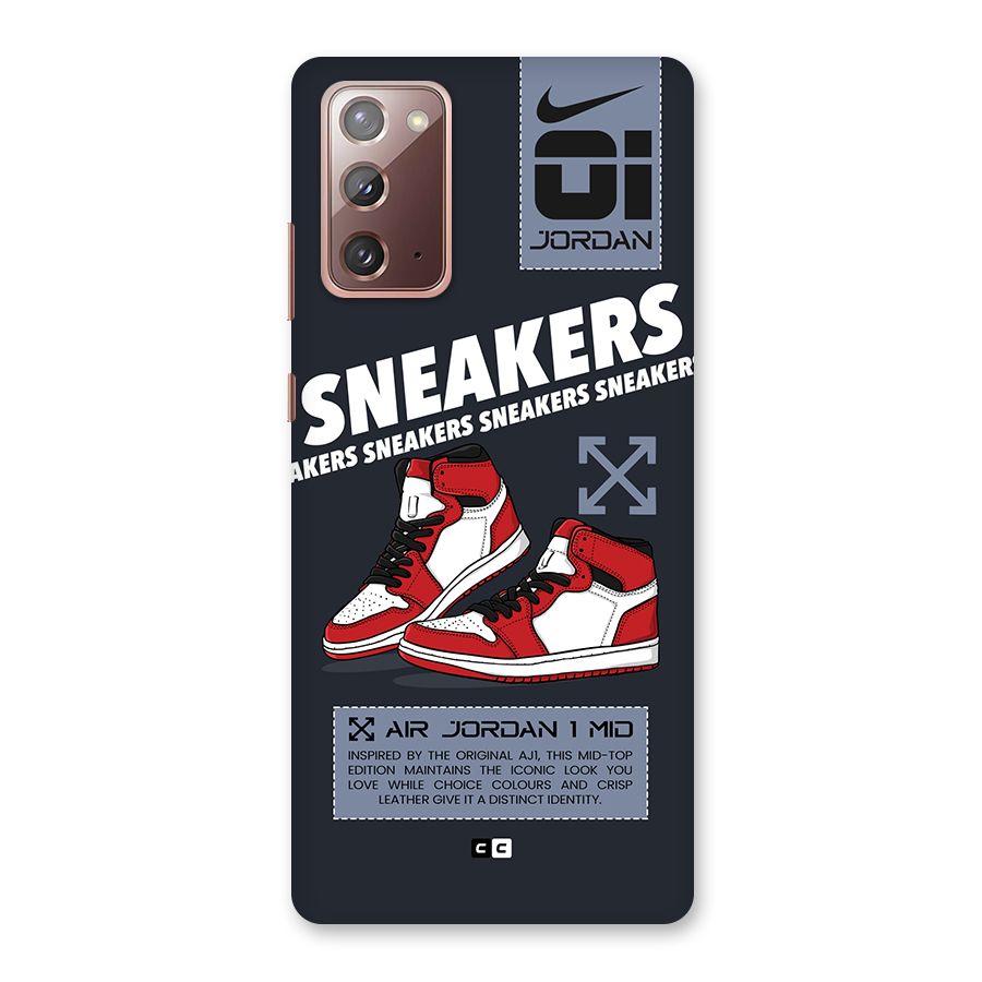 Fantastic Air Shoes Back Case for Galaxy Note 20