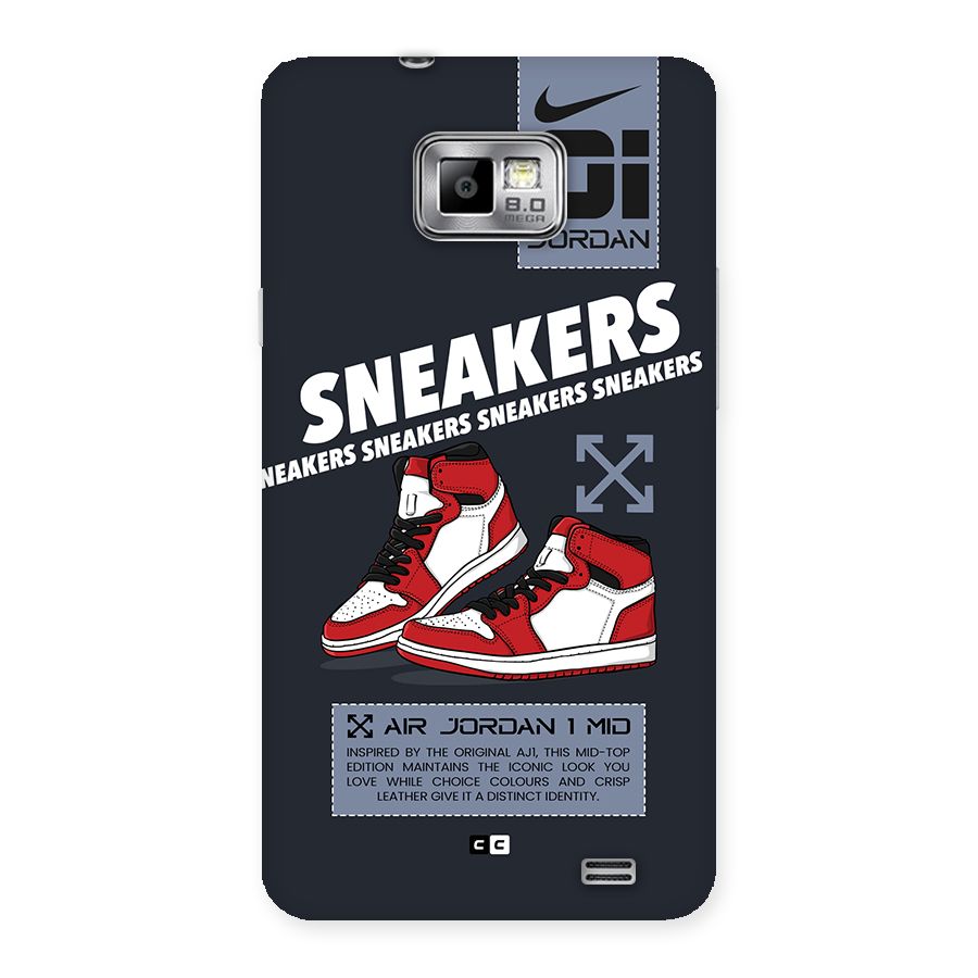 Fantastic Air Shoes Back Case for Galaxy S2