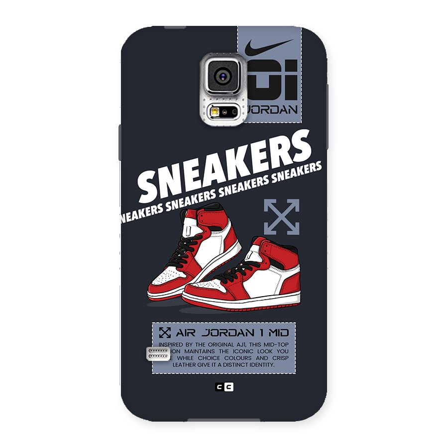 Fantastic Air Shoes Back Case for Galaxy S5