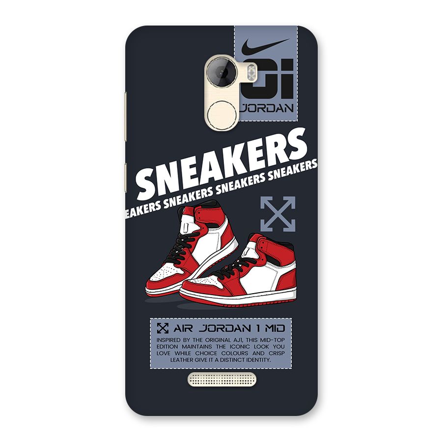 Fantastic Air Shoes Back Case for Gionee A1 LIte