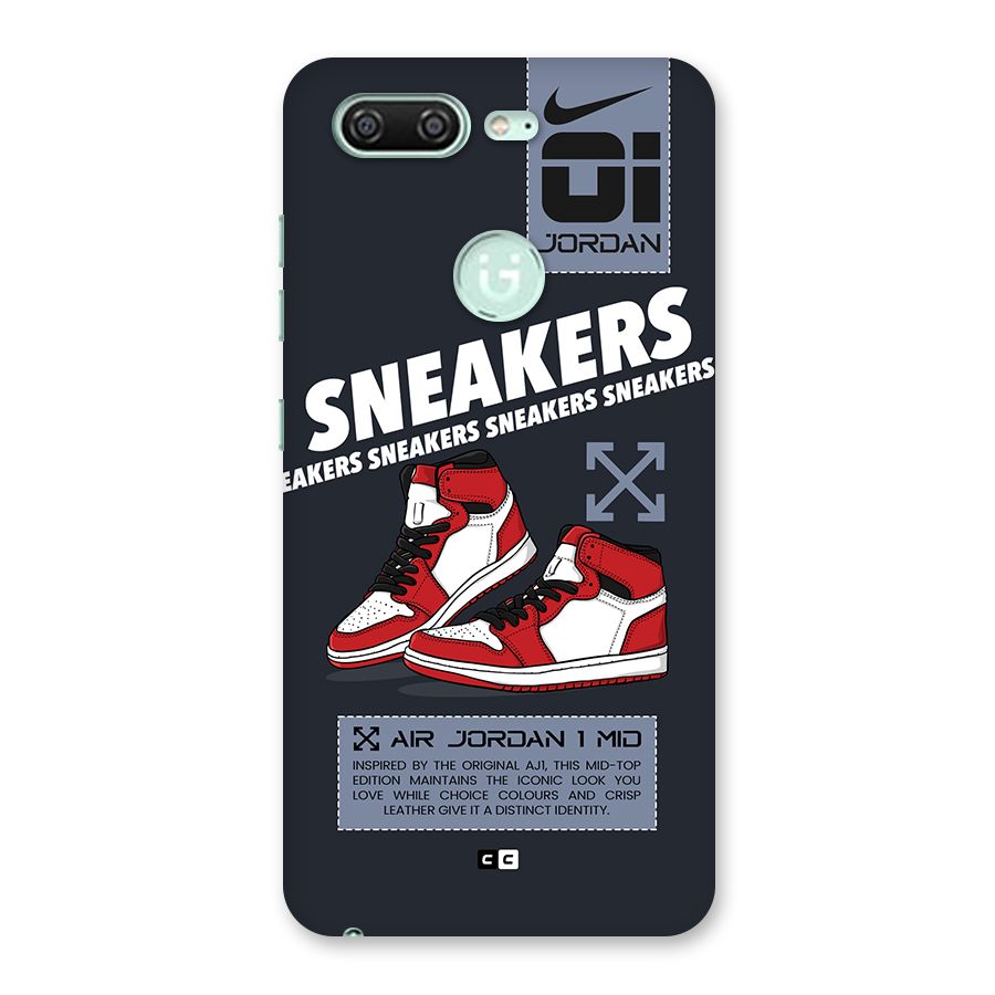 Fantastic Air Shoes Back Case for Gionee S10