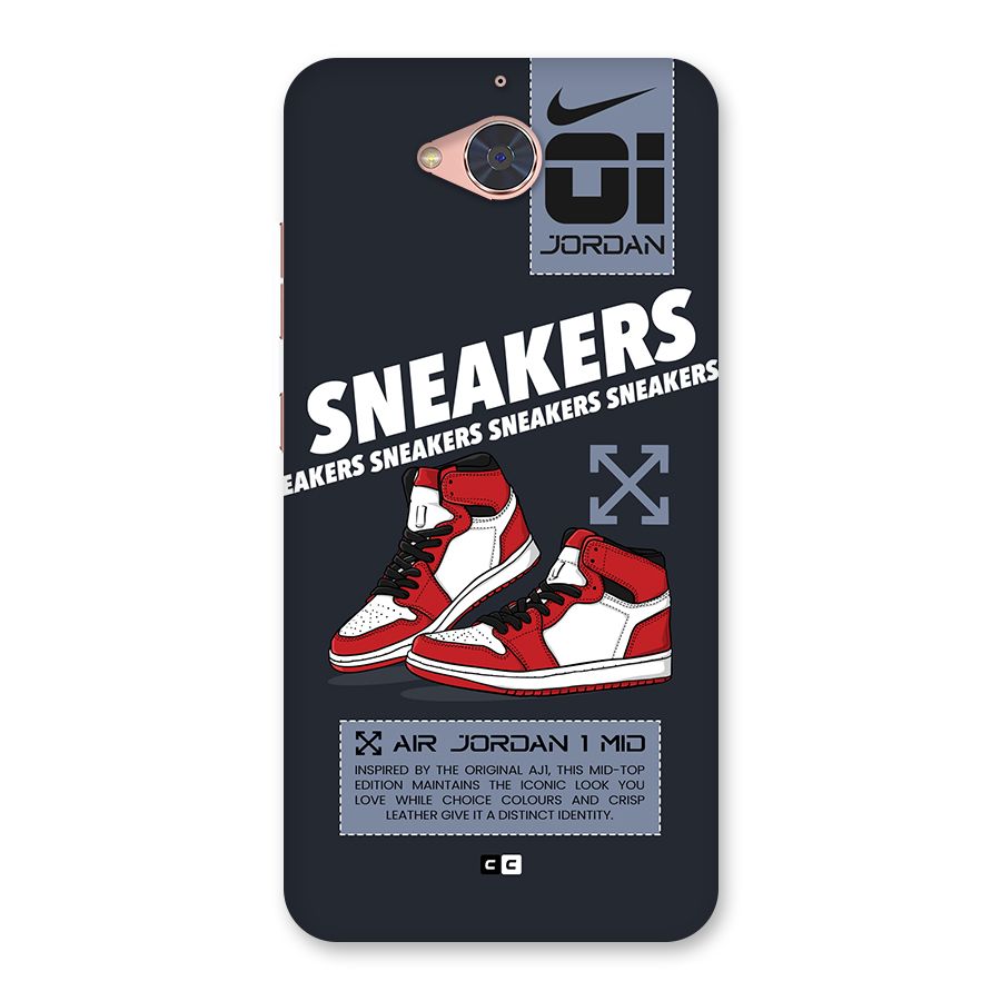Fantastic Air Shoes Back Case for Gionee S6 Pro