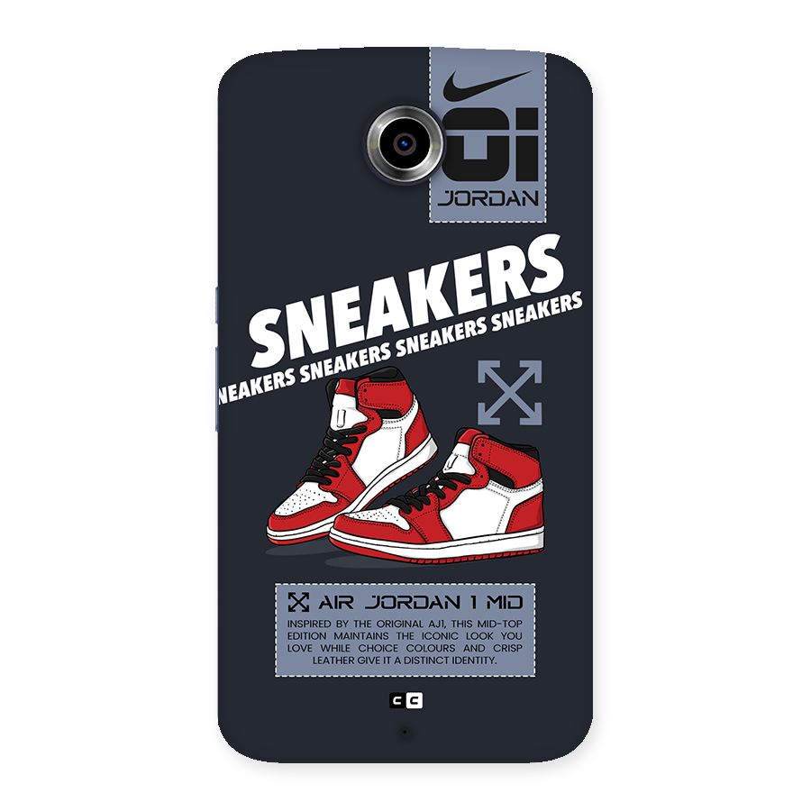 Fantastic Air Shoes Back Case for Google Nexus 6