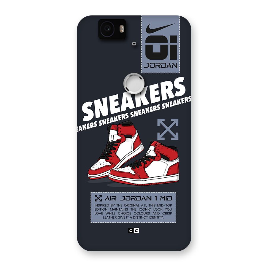 Fantastic Air Shoes Back Case for Google Nexus 6P