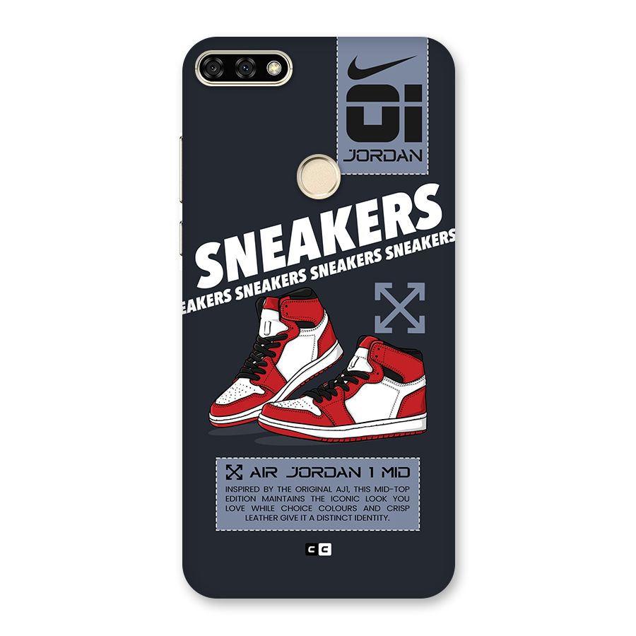 Fantastic Air Shoes Back Case for Honor 7A