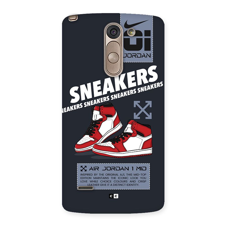 Fantastic Air Shoes Back Case for LG G3 Stylus