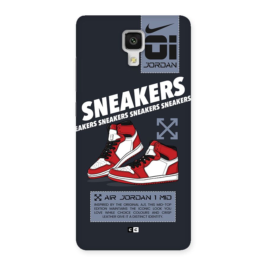 Fantastic Air Shoes Back Case for Mi4
