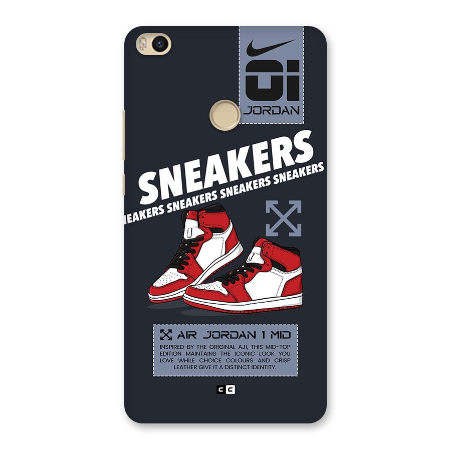Fantastic Air Shoes Back Case for Mi Max 2