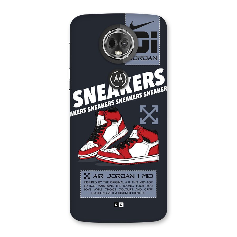 Fantastic Air Shoes Back Case for Moto E5 Plus