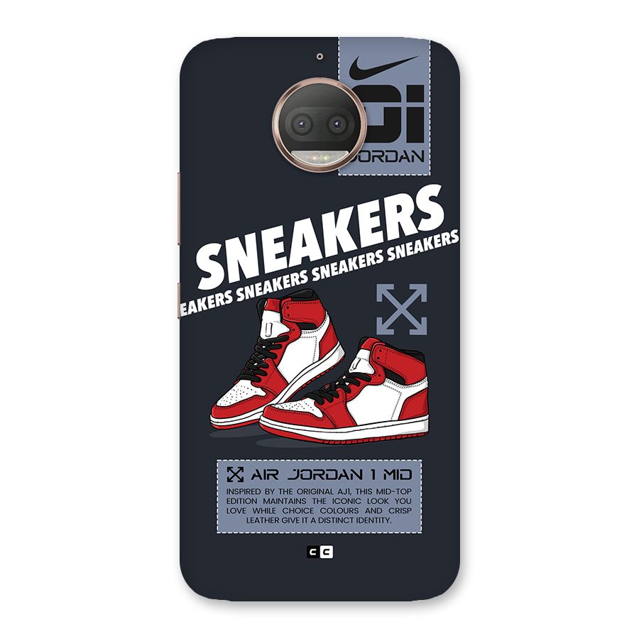 Fantastic Air Shoes Back Case for Moto G5s Plus